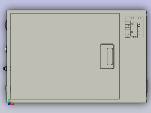 轴套类零件自动排序输出装置前视缩略图
