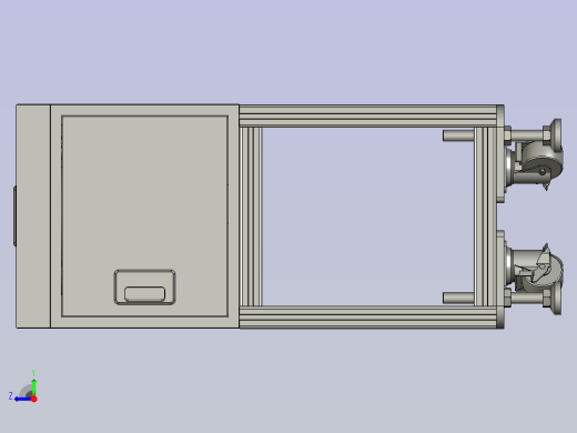 轴套类零件自动排序输出装置右视缩略图
