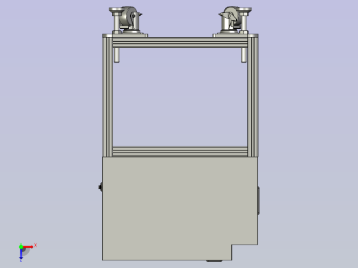 轴套类零件自动排序输出装置俯视缩略图