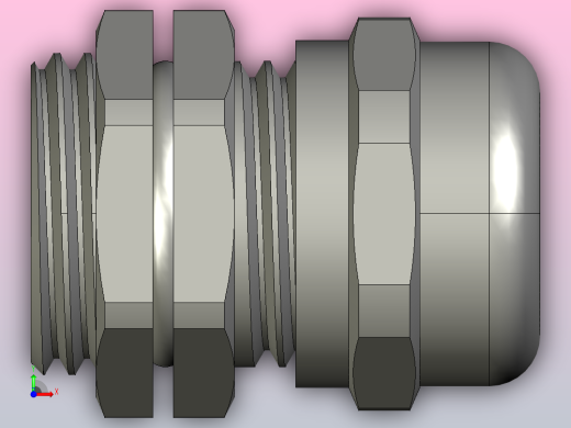 电缆线固定头ZIL43-M16前视缩略图