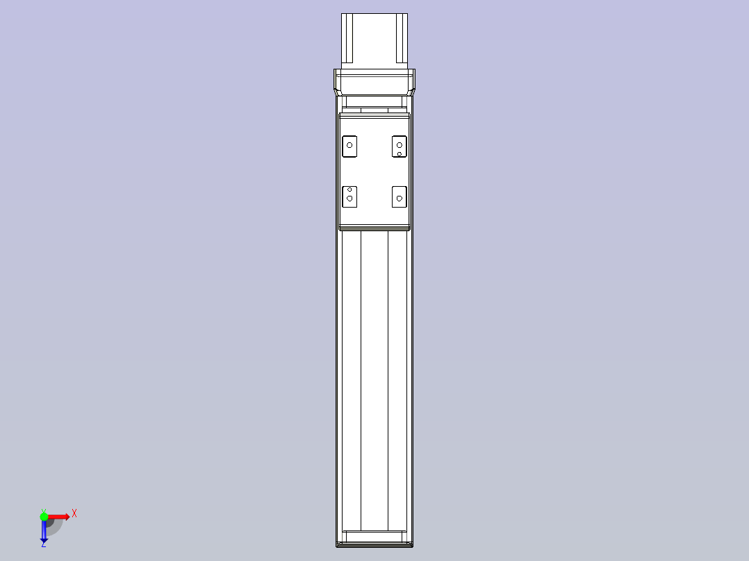 SMD65直连封闭式系列模组[SMD65-G-250L]俯视图