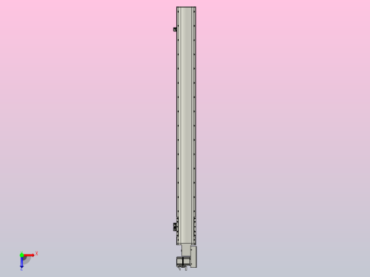 MT136BT半封闭皮带滑台[MT136BT.L100.1400.R.M40.C3]俯视缩略图
