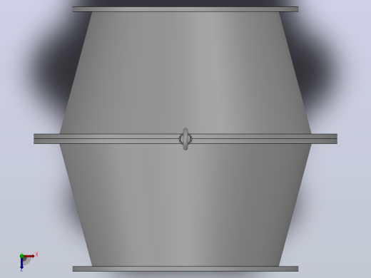 SJG型 斜流风机[2.5F-300]俯视缩略图