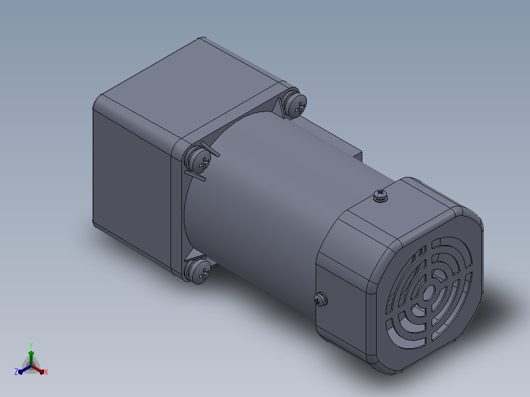 120W104mm感应电动机[6IK120GU-AF-6GU6K]_GU-CF+6GU3K主视图