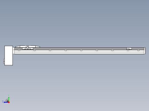 机器人皮带驱动直线轴TPA-GCB-150-P80-L950-RP-M75-N3右视缩略图