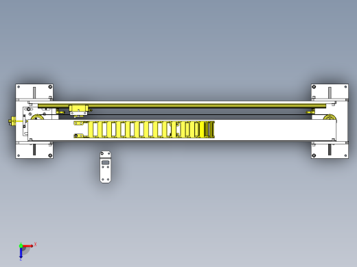 过载停止机构俯视缩略图