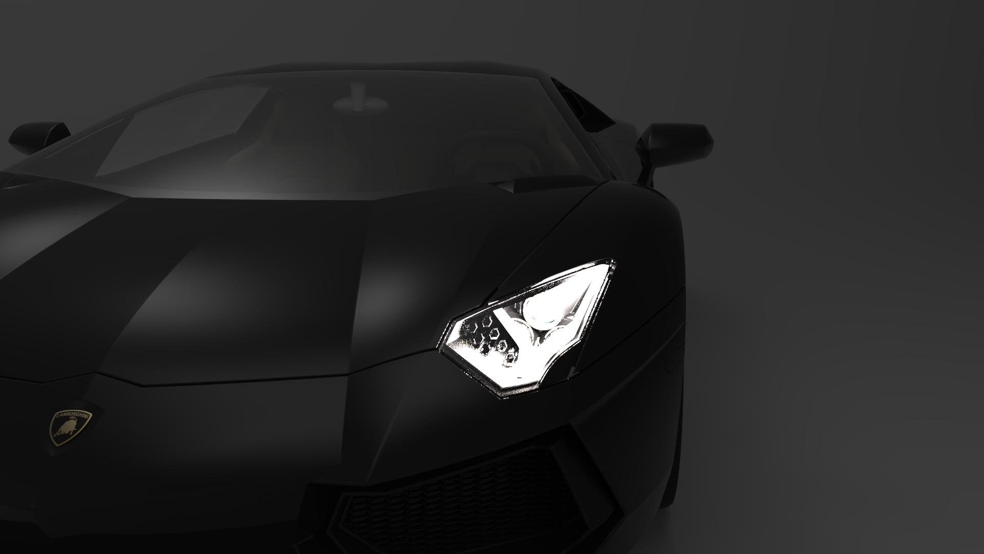 兰博基尼 Lamborghini Aventador模型外壳3D图纸