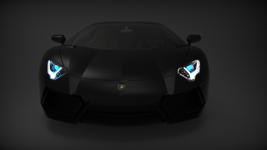 兰博基尼 Lamborghini Aventador模型外壳3D图纸缩略图