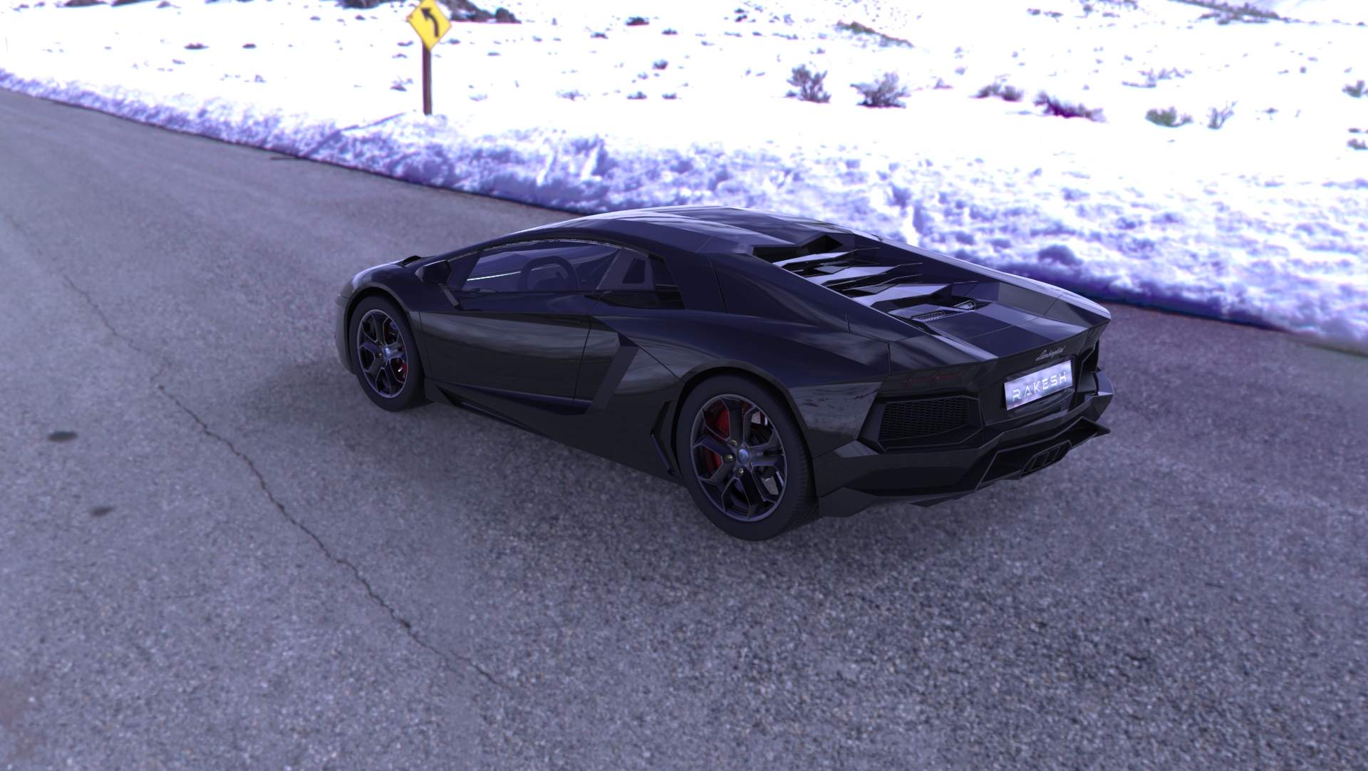 兰博基尼 Lamborghini Aventador模型外壳3D图纸