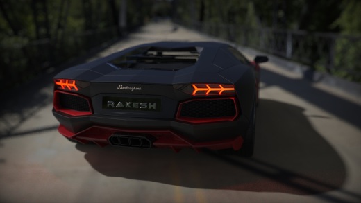 兰博基尼 Lamborghini Aventador模型外壳3D图纸缩略图