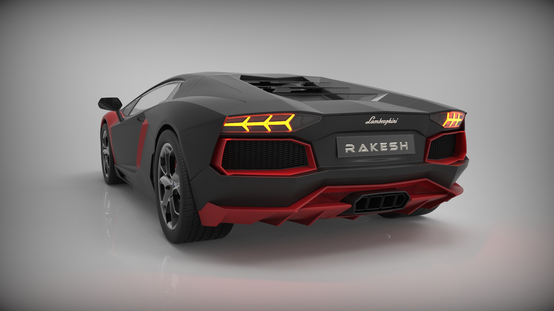 兰博基尼 Lamborghini Aventador模型外壳3D图纸