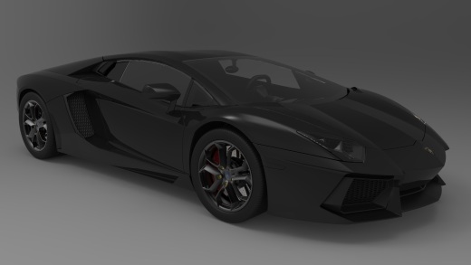 兰博基尼 Lamborghini Aventador模型外壳3D图纸缩略图
