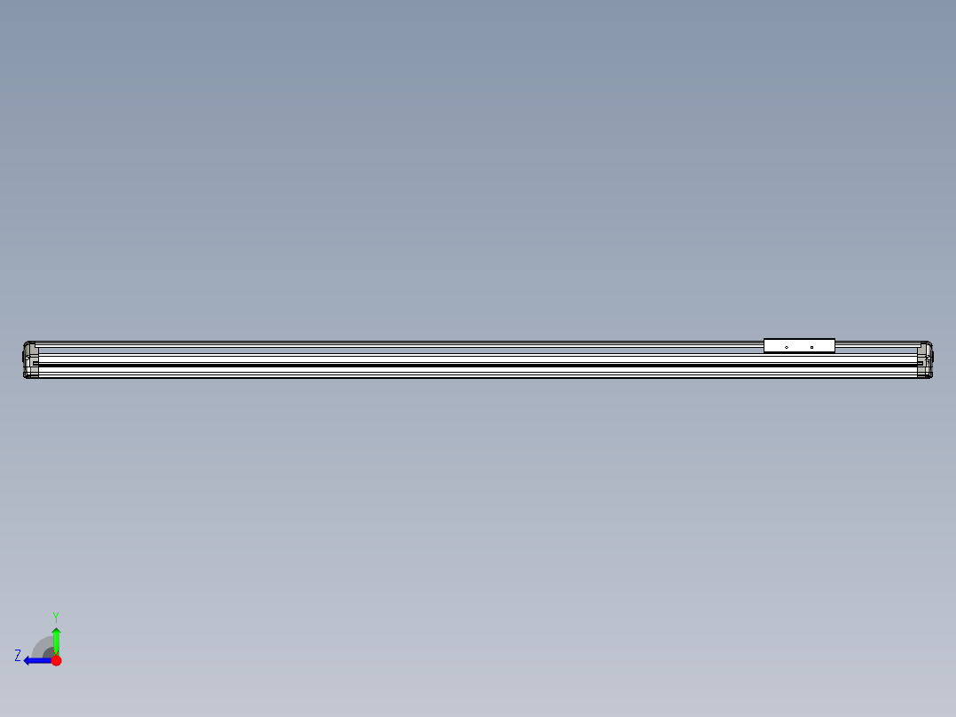 Toyo东佑达直线模组-ETH14-1400-M右视图