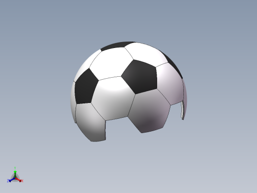 足球正等轴测缩略图