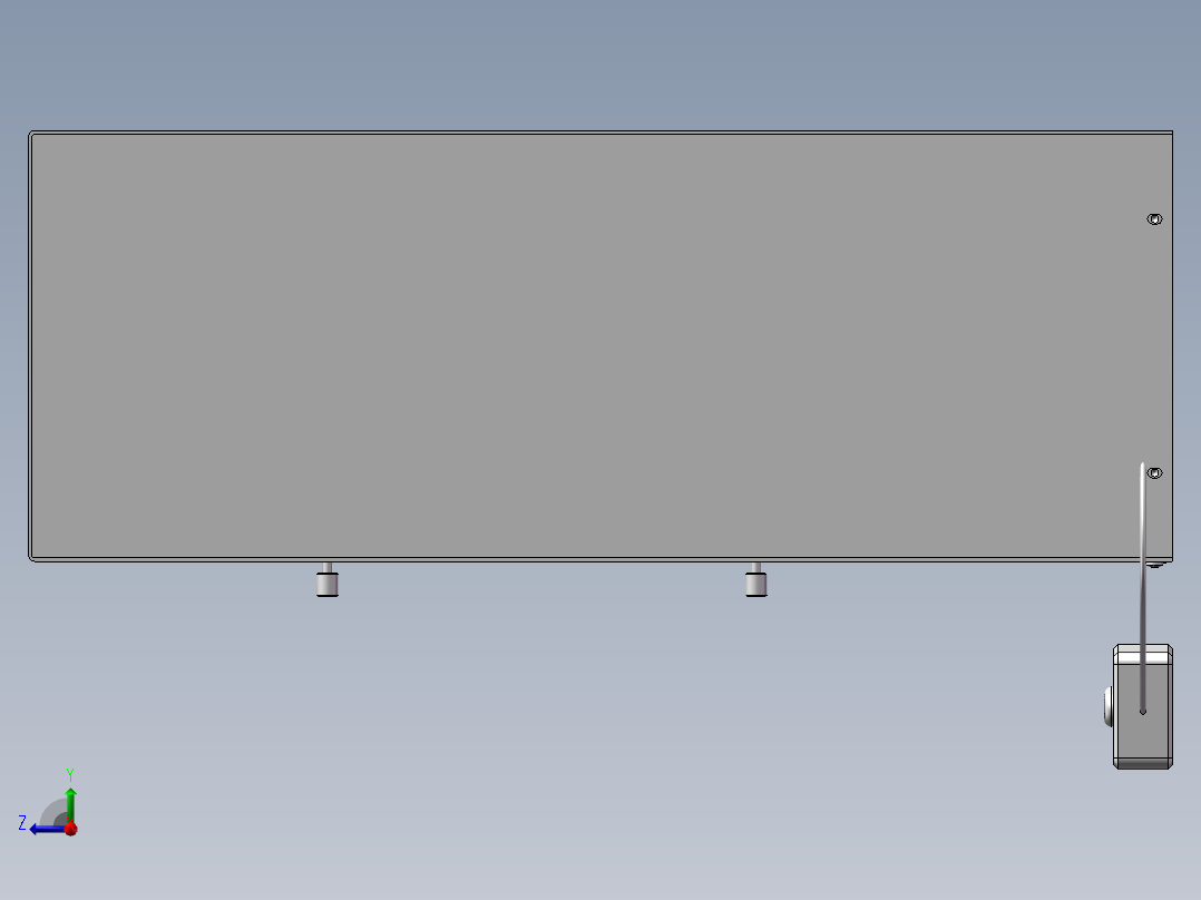 台拉力测试仪右视图
