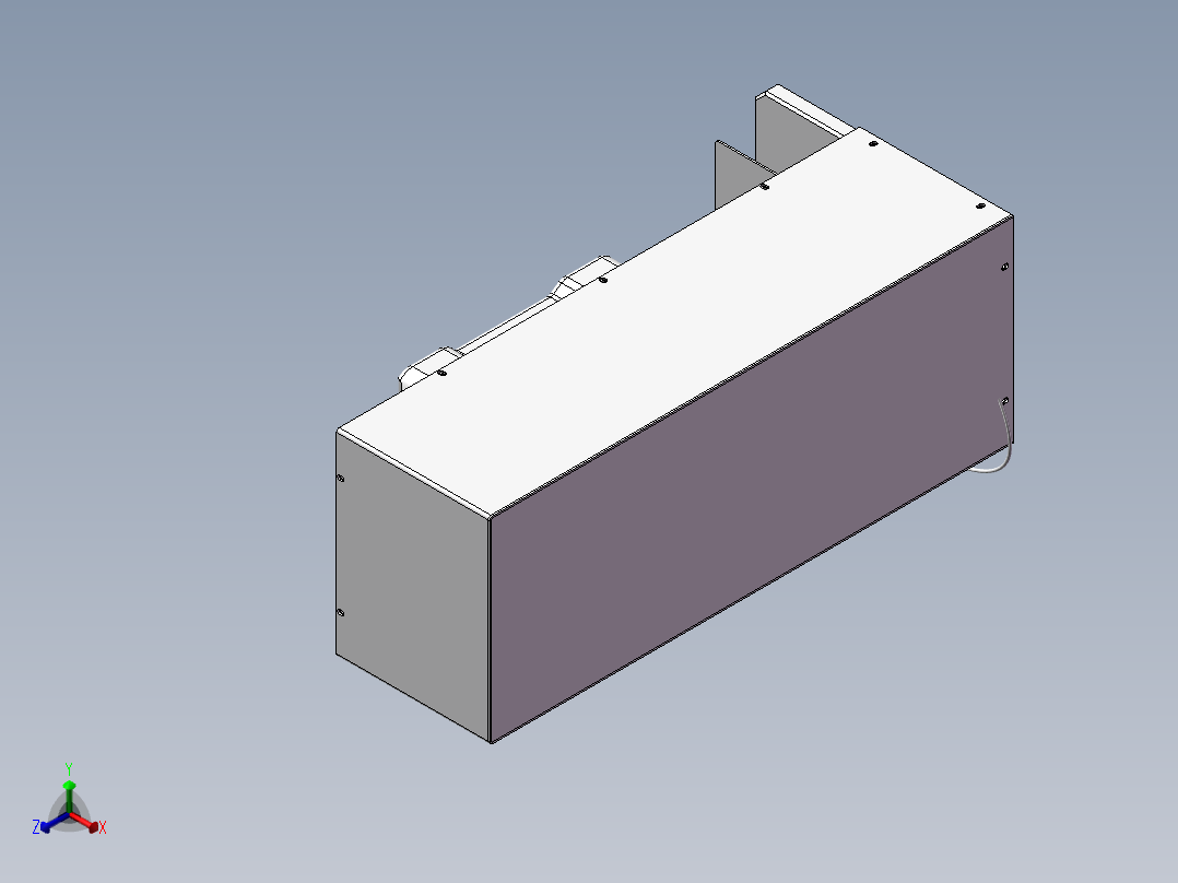 台拉力测试仪正等轴测图