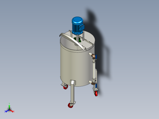 100升混合罐304不锈钢