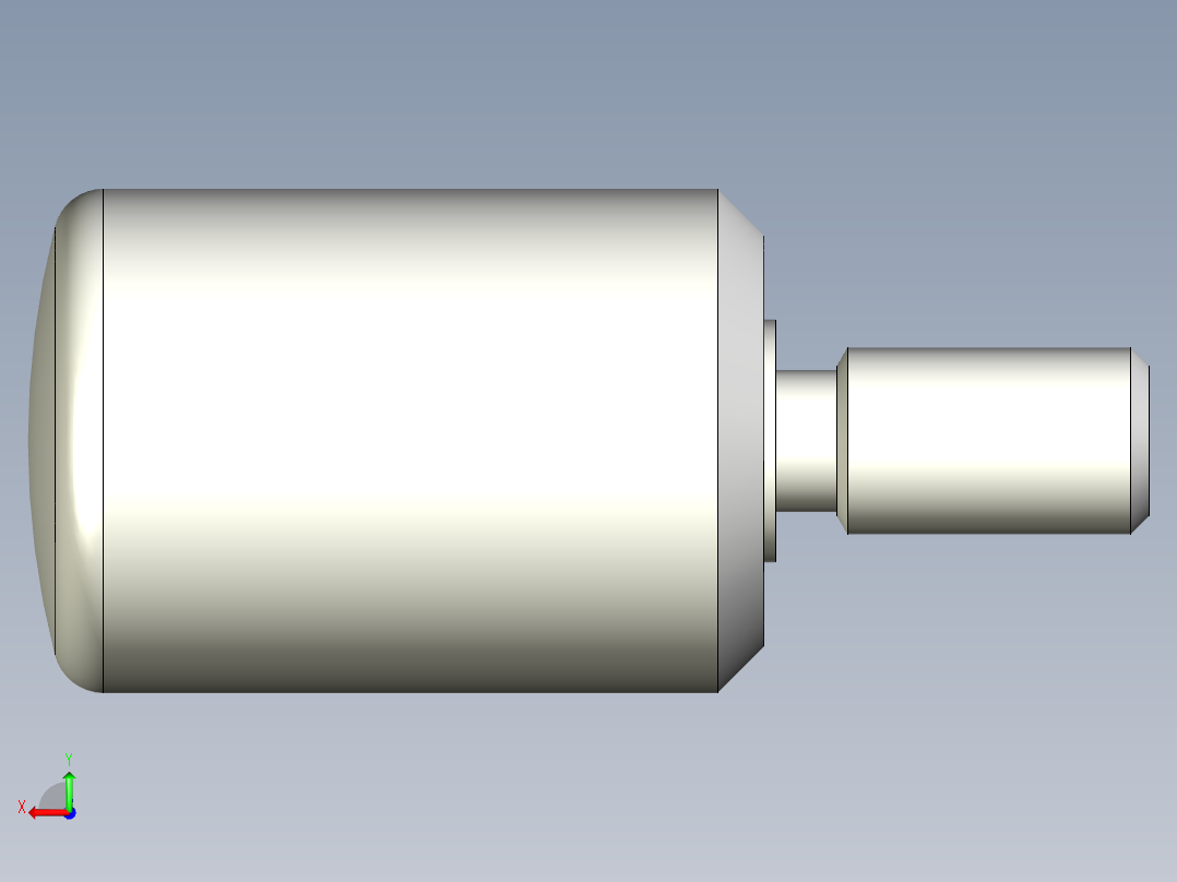 把手(迴轉)I.701+x-3D多系列多零件图纸模型后视图