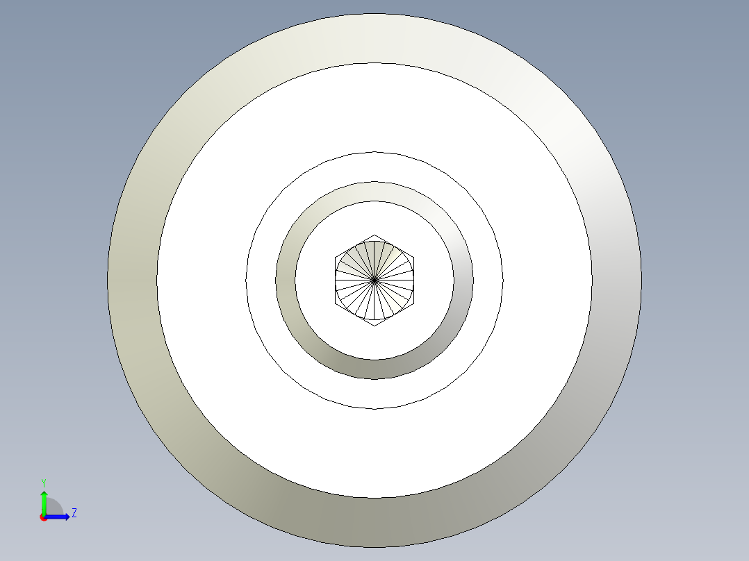 把手(迴轉)I.701+x-3D多系列多零件图纸模型左视图