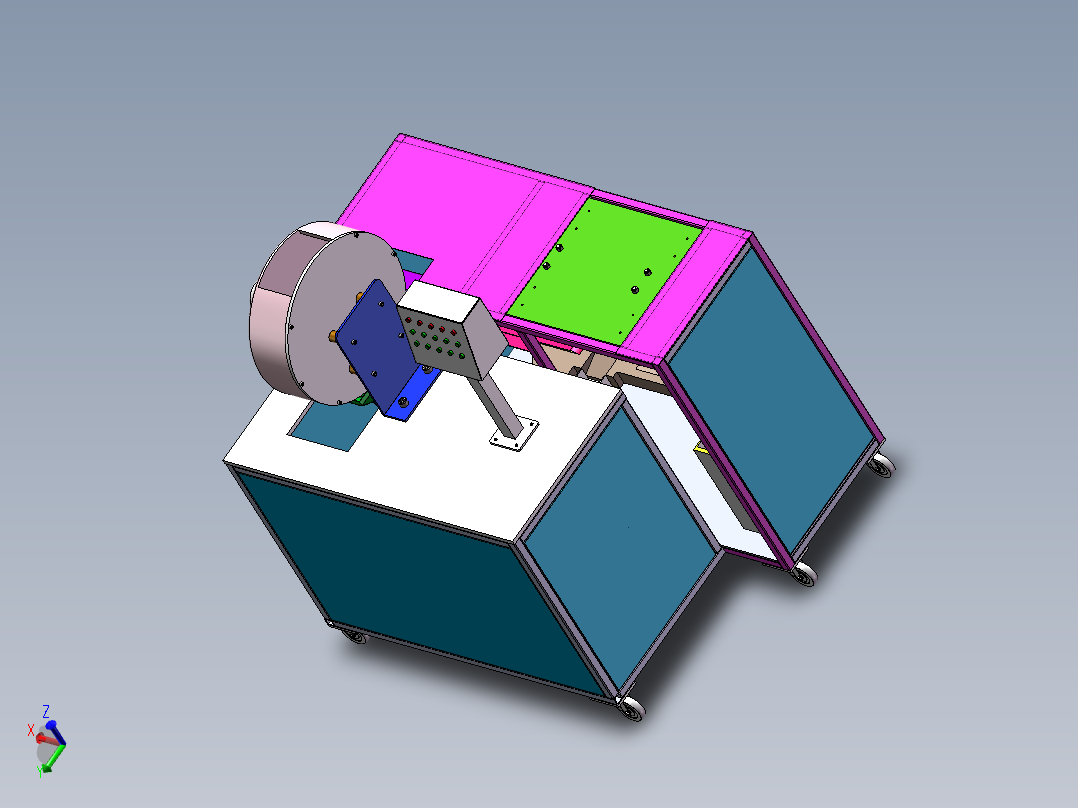 Q501-钱币自动分类，清点机的设计【三维SolidWorks】