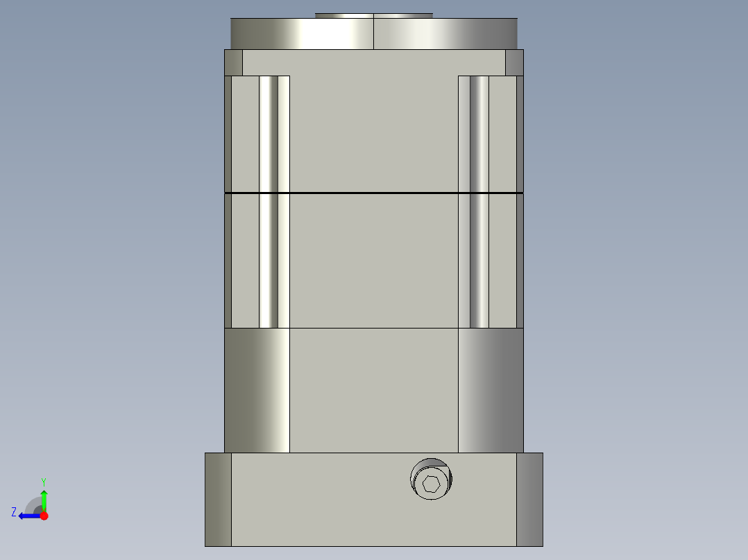 斜齿孔PGH115-L2 22-110-145-M8 KCZ24.STEP右视图