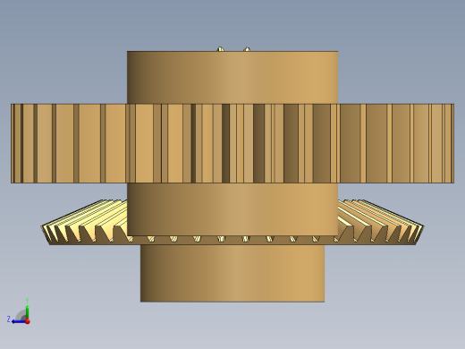 锥齿轮总成--SW右视缩略图