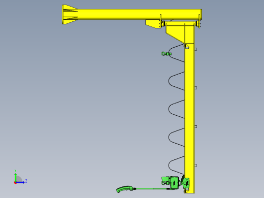 吊车左视缩略图