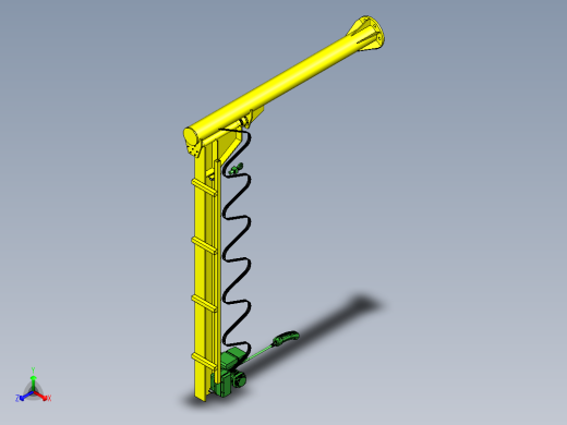 吊车正等轴测缩略图