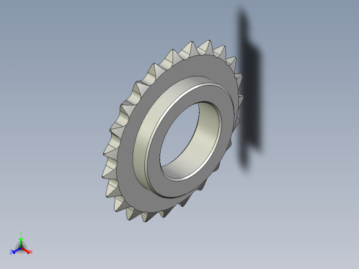 链轮-Sprocket_23-45-68-17_7-0正等轴测缩略图