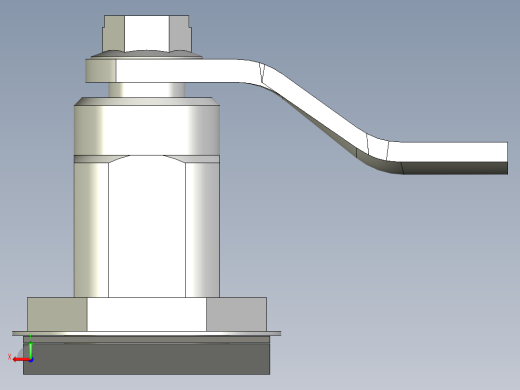 鎖(A)5572-3D多系列多零件图纸模型后视缩略图