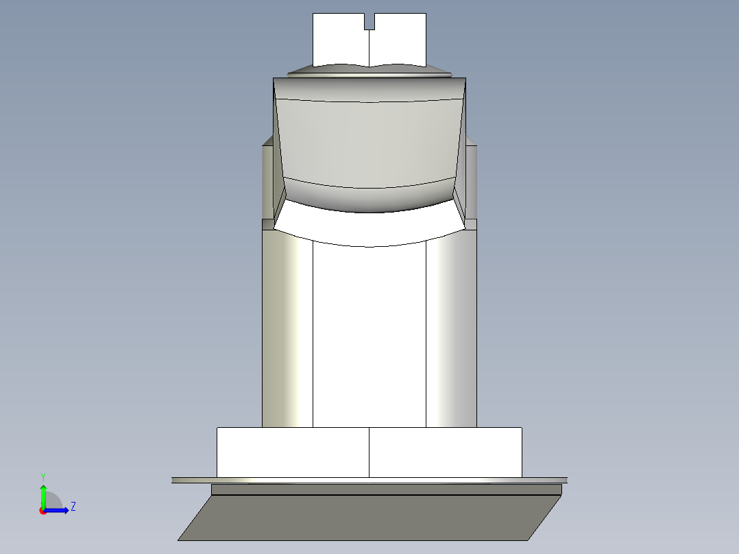 鎖(A)5572-3D多系列多零件图纸模型左视图