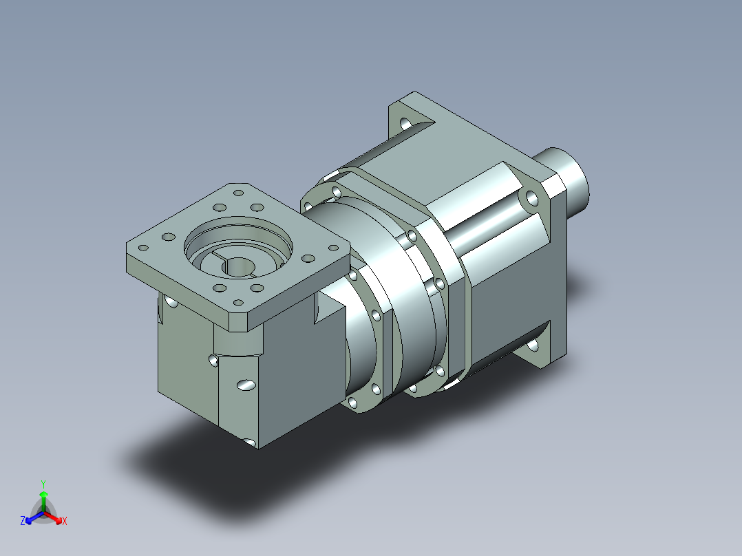 直齿ZPLX240-L3 35-114.3-200-M12.stp主视图