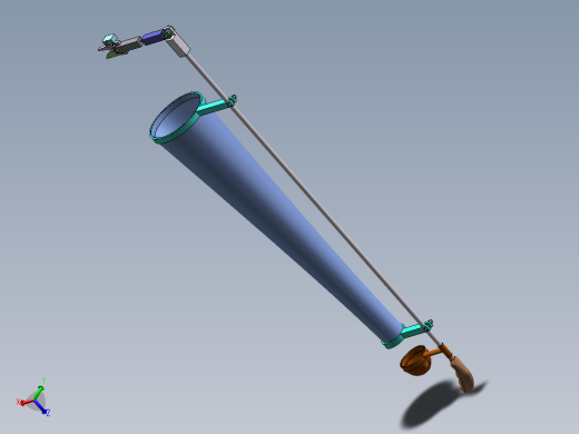 水果采摘机械手模型SW三维+CAD==701228==100
