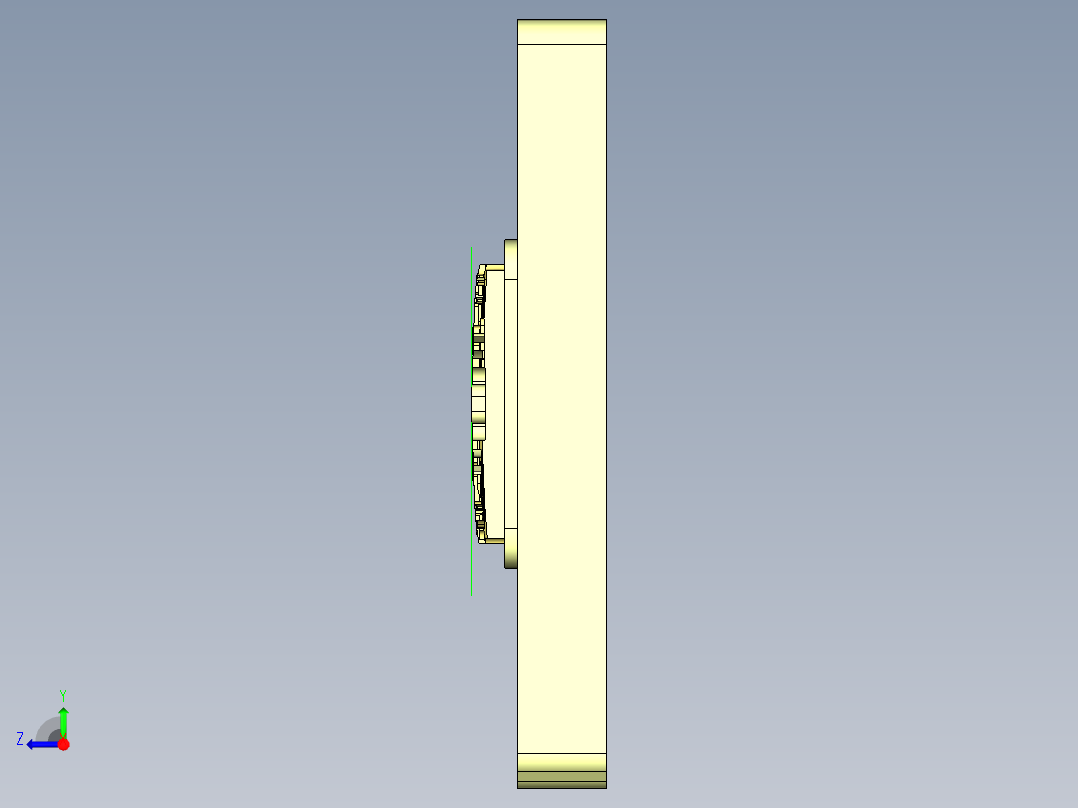 X1-笔记本CNC工装夹具三维模型CNC8-ZHIJU-03-06右视图