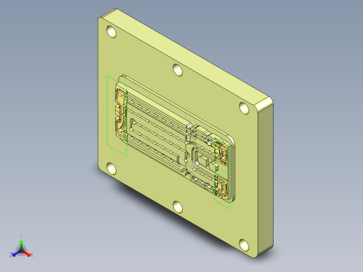 X1-笔记本CNC工装夹具三维模型CNC8-ZHIJU-03-06正等轴测缩略图