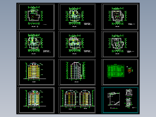 高层住宅建筑图四