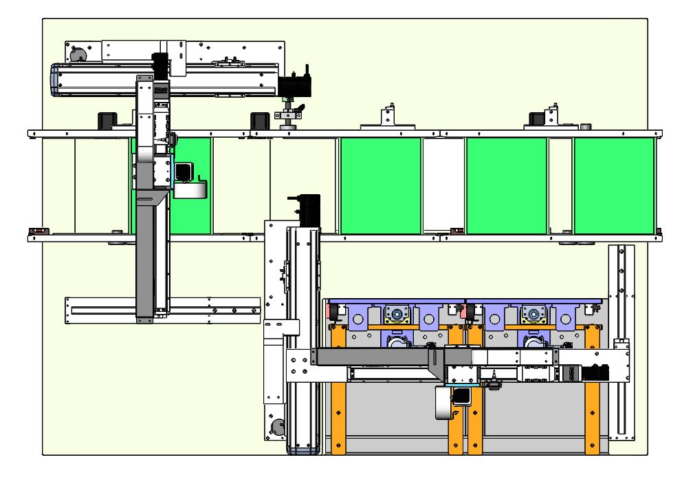 自动分料上料设备（sw18可编辑+工程图+bom）