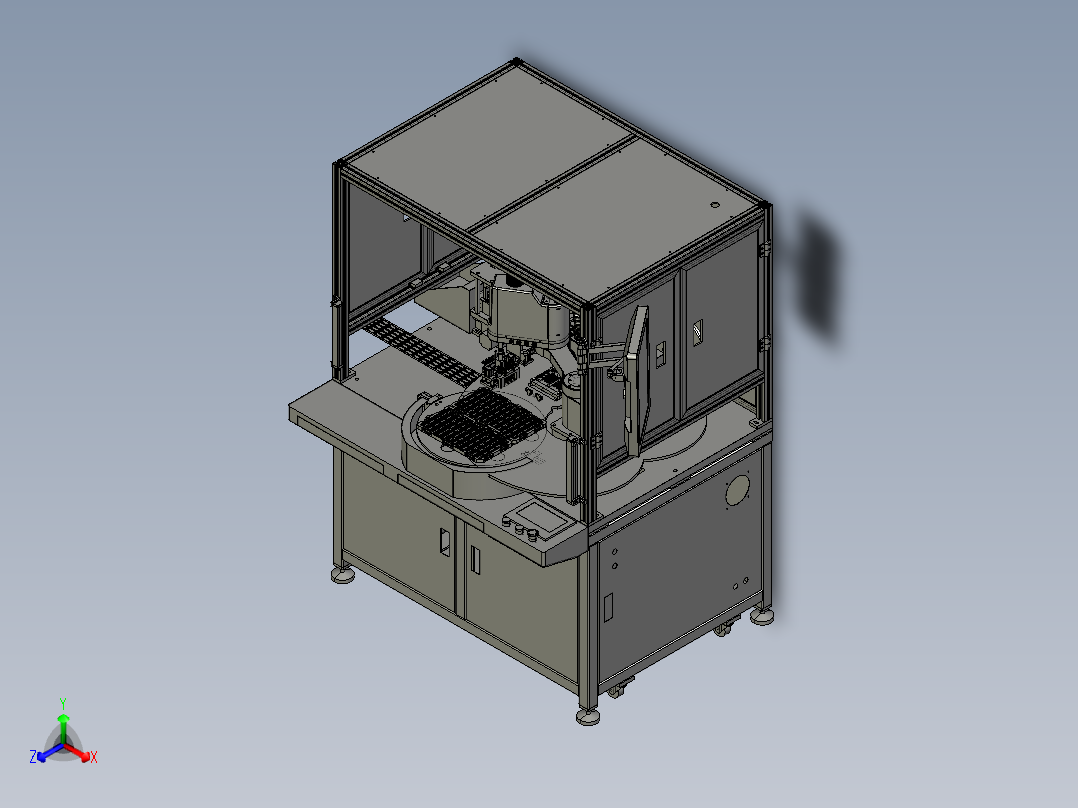 苹果X震动马达焊接机step