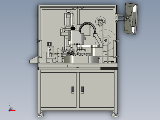 苹果X震动马达焊接机step前视缩略图