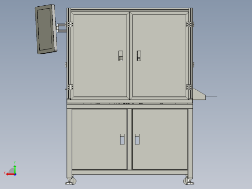 苹果X震动马达焊接机step后视缩略图