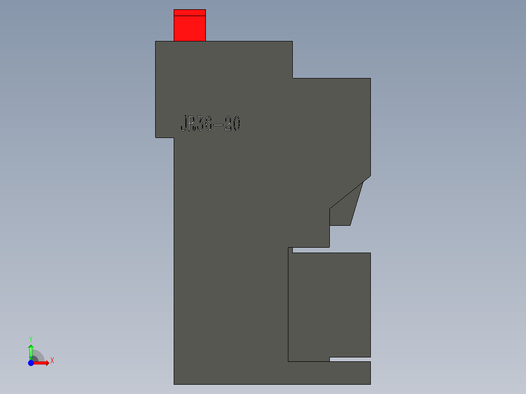 德力西电气 JR36-20前视图