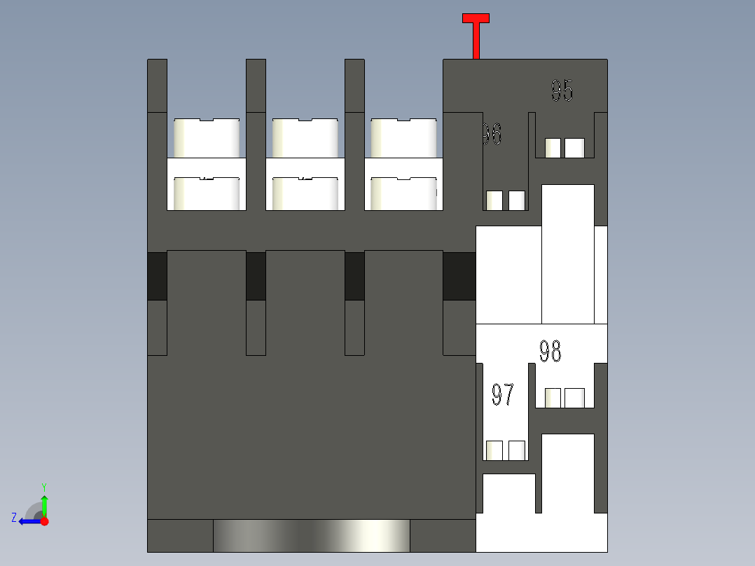 德力西电气 JR36-20右视图