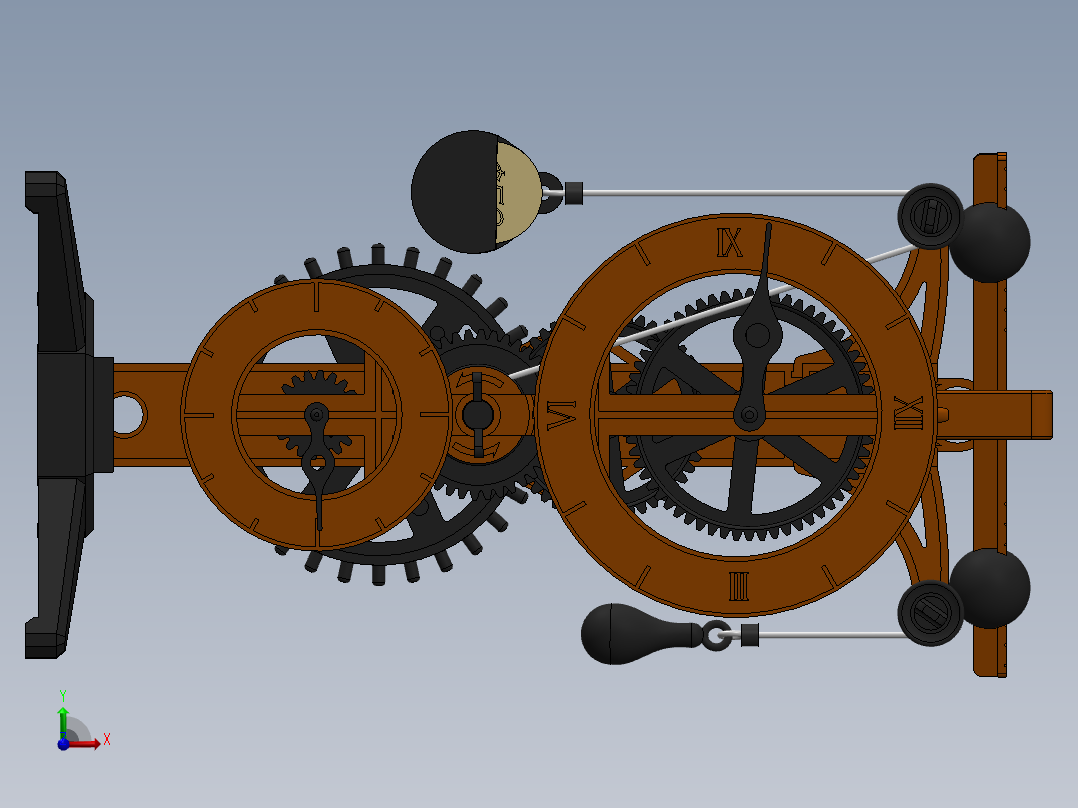 钟表、表(16)前视图