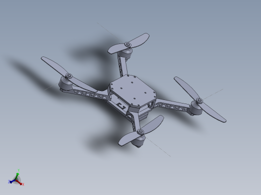 无人机所有部件与组装