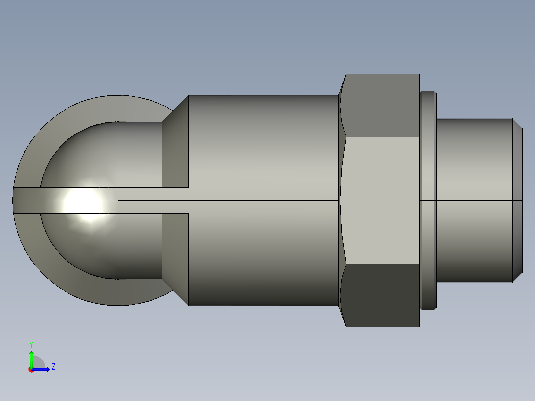 气管接头186305_QSKL_G1_8_6左视图