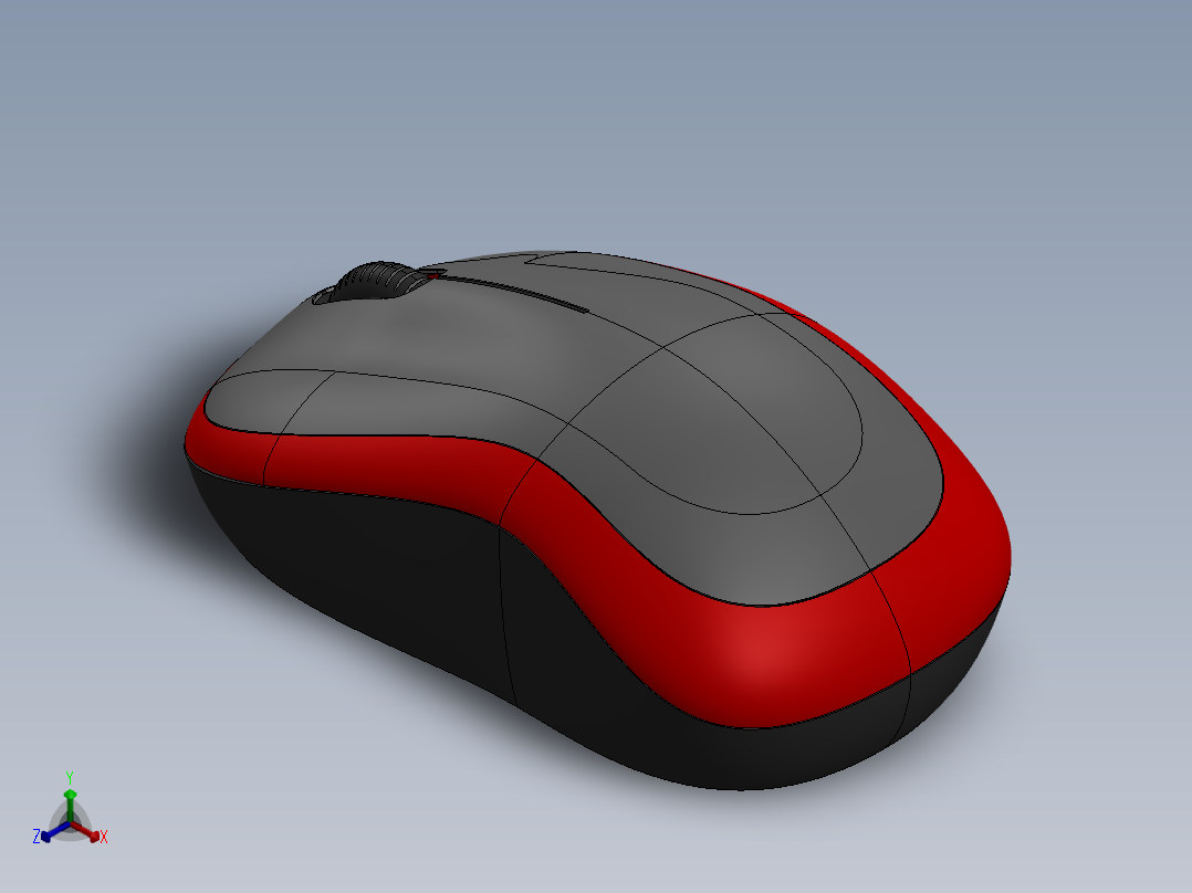 小鼠6251正等轴测图