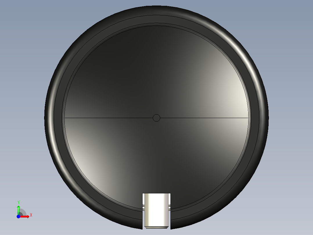 迷你装订贴前视图