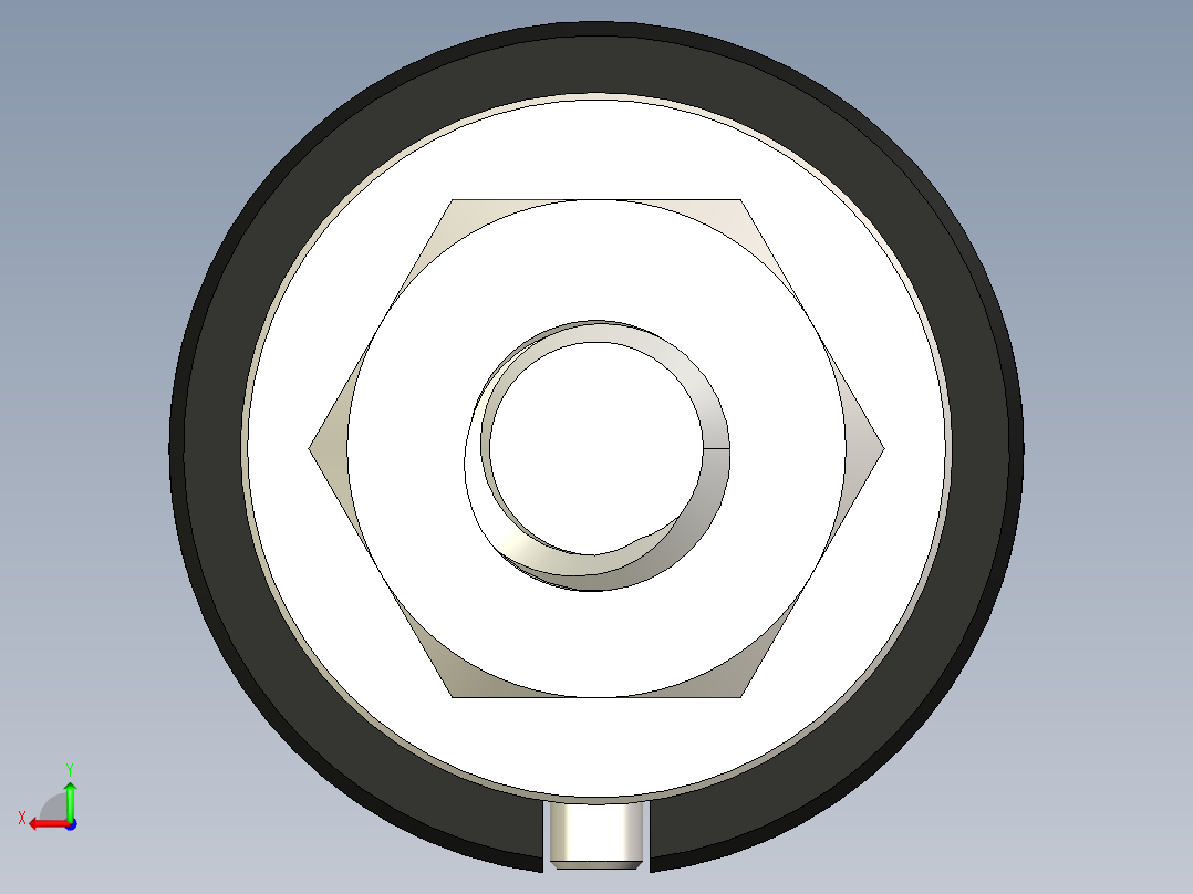 迷你装订贴后视图