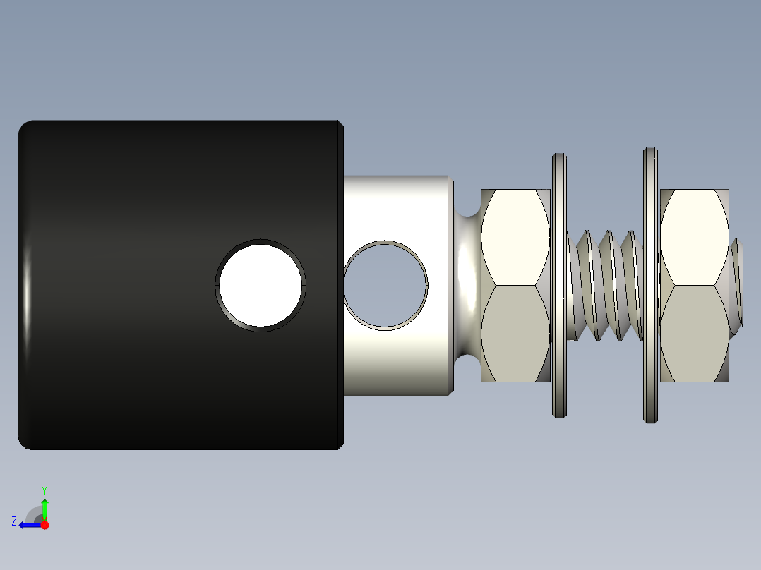 迷你装订贴右视图