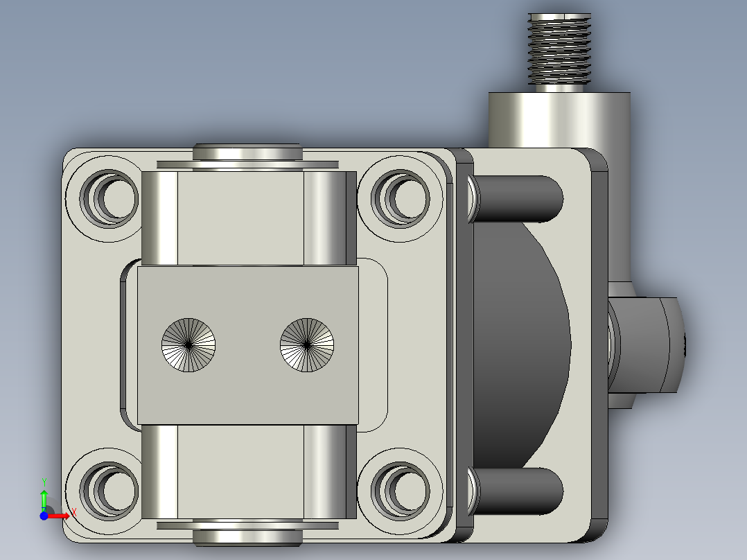DFTP-02-00-伸缩机构前视图